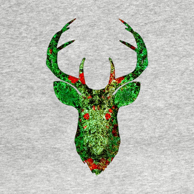 Floral Deer by ddtk